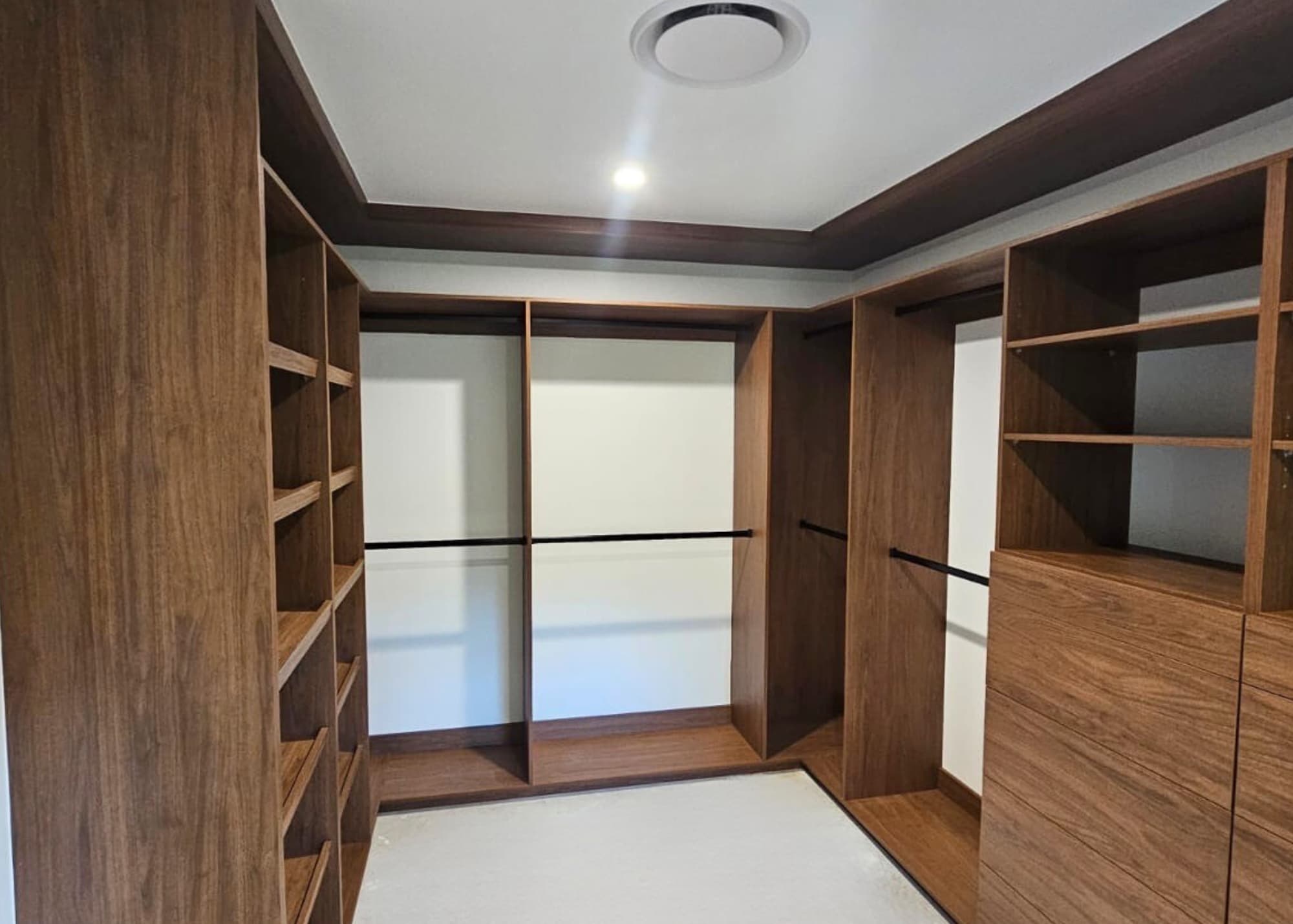 Coloured Wardrobe Finishes
