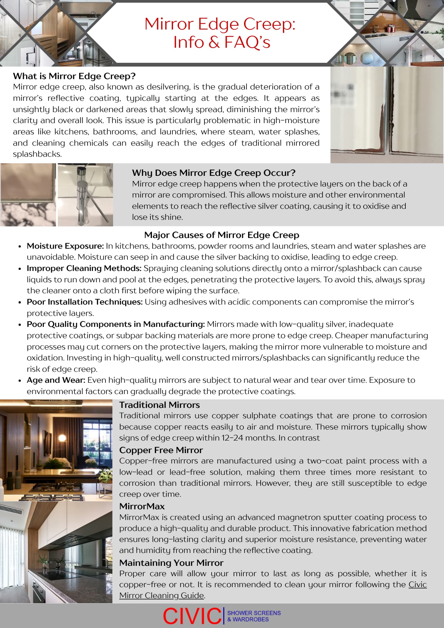 Civic Tempered Glass Info