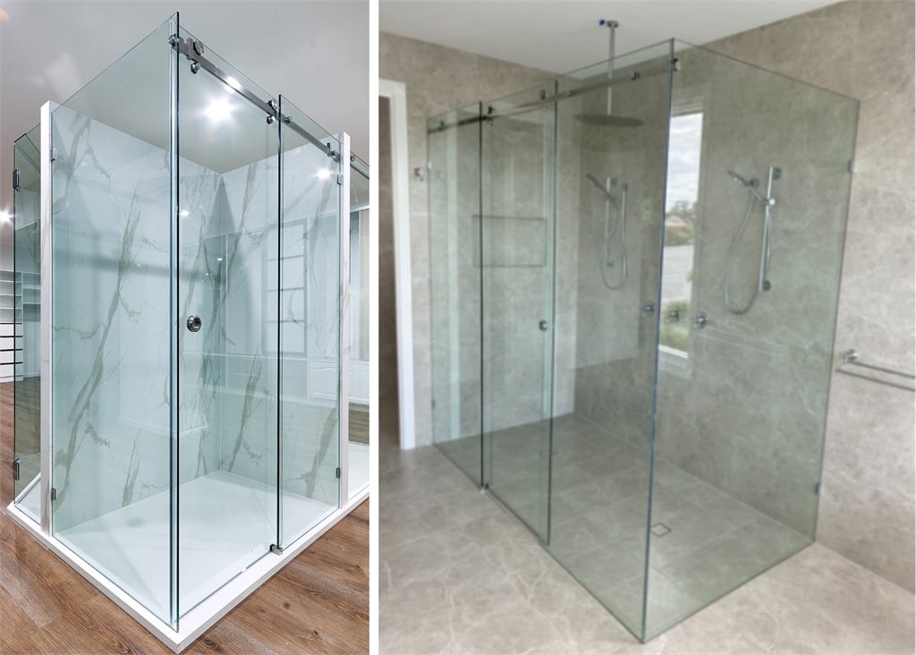 10mm Opto Sliding Shower Screen