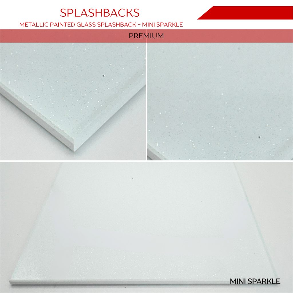 Splashbacks MetallicPainted MiniSparkle