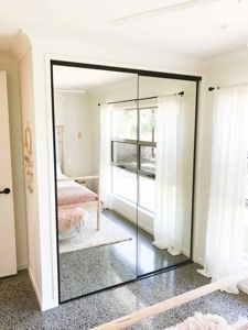 Mirror-Robe-Doors-Black-Frame