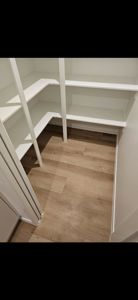 WalkInPantryFixedShelvingWhiteboardWhitewardrobescustomstorage