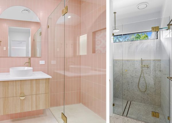 Frameless Hinged Shower Screens