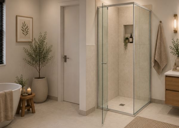 S3 Sleek: 6mm Semi-Frameless Shower Screen