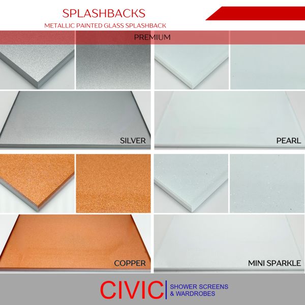 Metallic painted colours