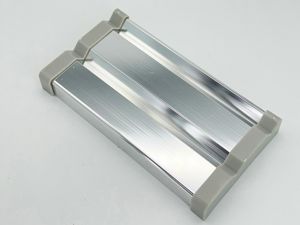 Raised Double Track EDW34-Polished Silver