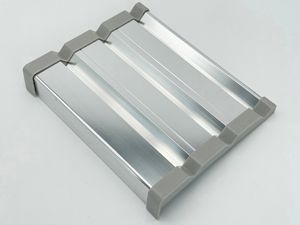 Triple Track with Lip EWD-14A-Polished Silver