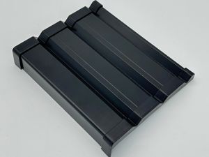 Triple Track with Lip EWD-14A-Black