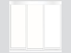 3 sliding robe doors