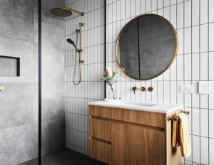 ShowerScreens_10mm_Panels_BlackFramed_MandanaHouse