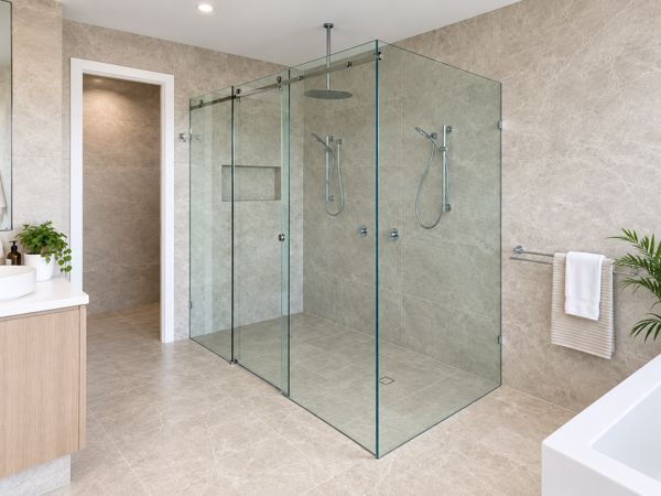 10mm Opto Sliding Shower Screen