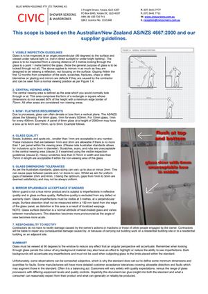 Basic Glass Standards
