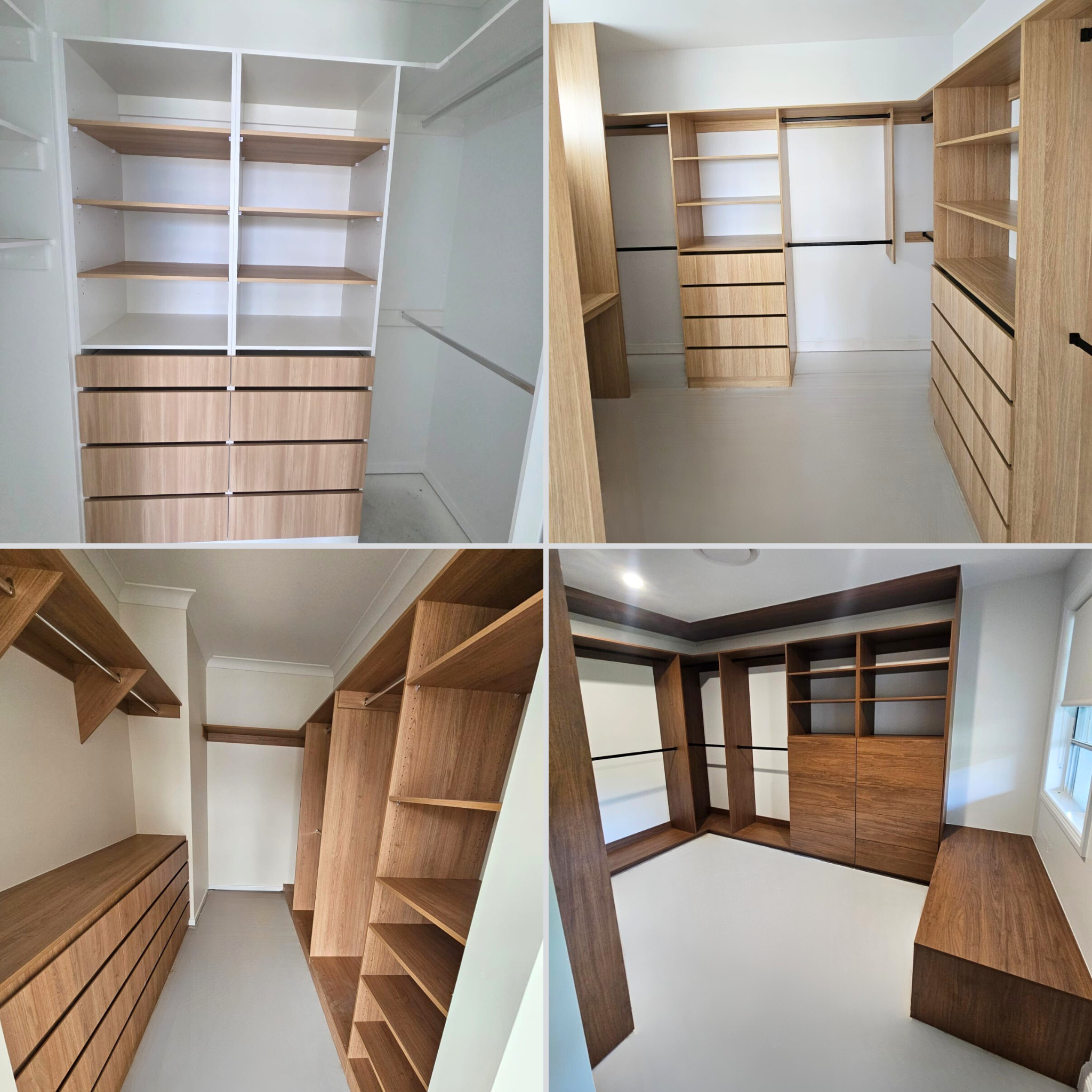 WARDROBES FINISHES