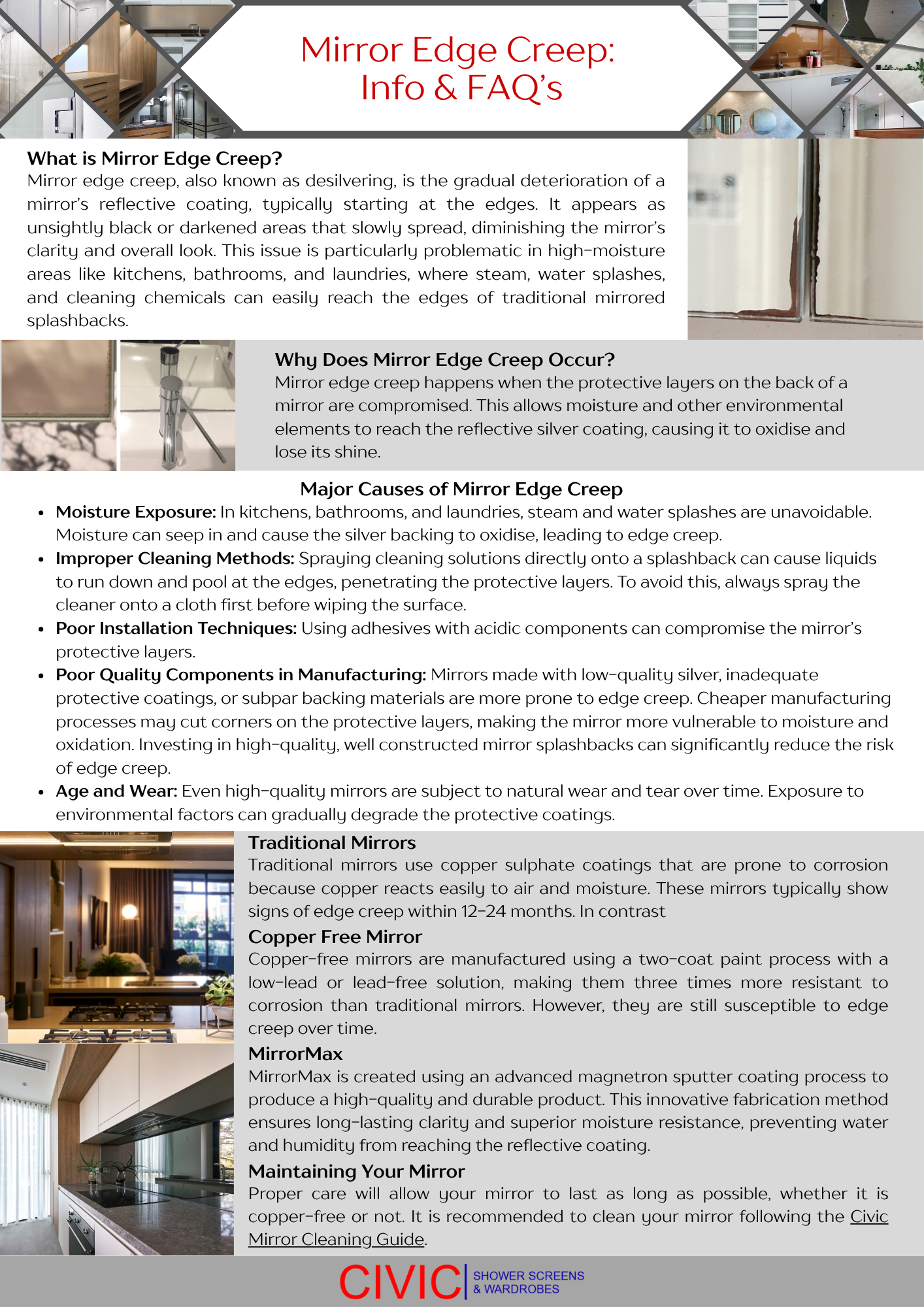 Civic Tempered Glass Info